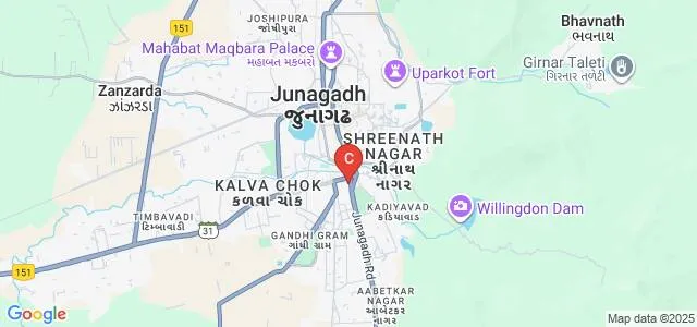 Dr Subhash Mahila Arts Commerce and Home Science College, Junagadh Map