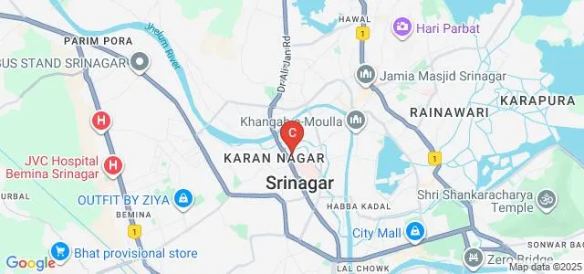 Government Dental College and Hospital, Srinagar Map