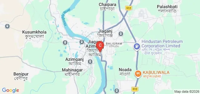 Sripat Singh College, Murshidabad Map