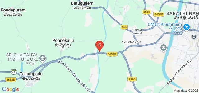 JNTUH University College of Engineering, Palair Map