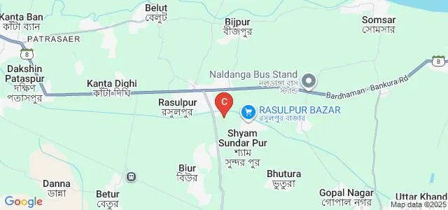 Rasulpur Protik Nursing Institution, Bankura Map