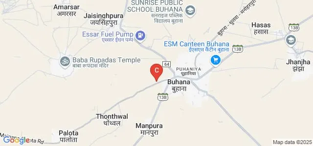 Shri Ramprasad Bohra College, Buhana Map