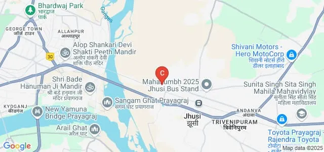 Shri Sankirtan Brahmcharya Ashram Sanskrit Mahavidyalaya, Allahabad Map