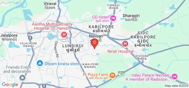 SS Agrawal Institute of Computer Science, Navsari Map