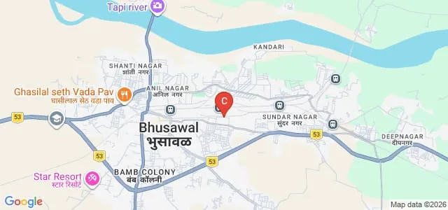 Bhusawal Arts Science and PO Nahata Commerce College, Jalgaon Map