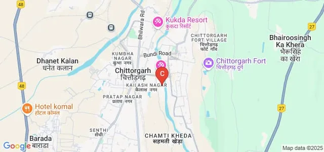 AKC College, Chittorgarh Map