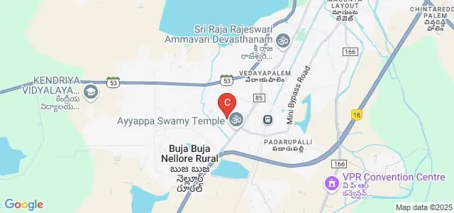 Pragathi Charities College of Special Education, Nellore Map