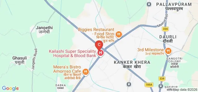 Smt Kamla Devi Vidyapeeth, Meerut Map