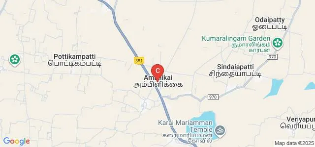 Christian College of Nursing, Dindigul Map