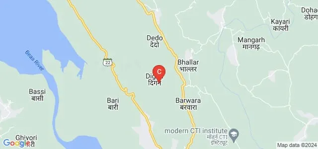 Laureate Institute of Management and Information Technology, Kangra Map