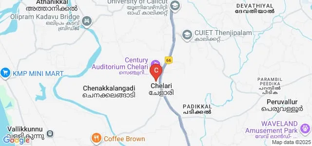 AKNM Government Polytechnic College, Tirurangadi Map