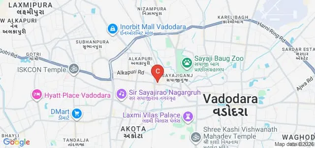 Indu Management Institute, Vadodara Map