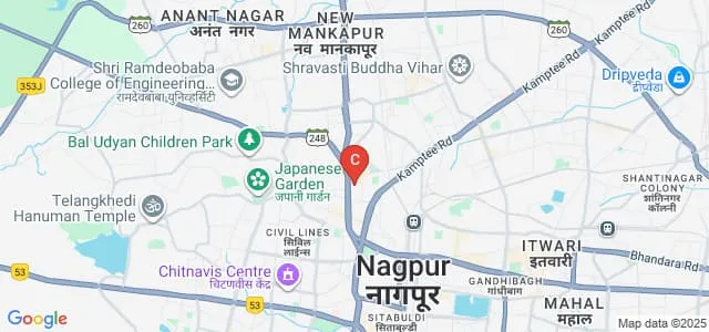 Anjuman Polytechnic, Nagpur Map