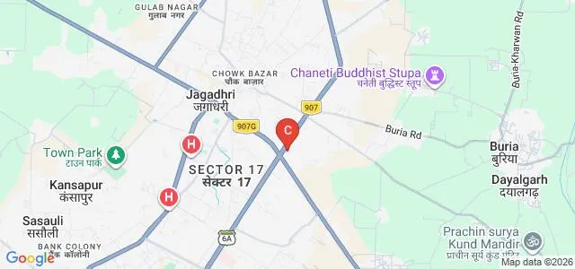 Maharaja Agrasen College, Jagadhri Map