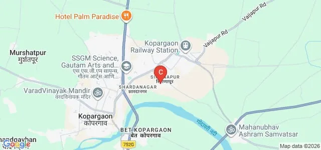 Sanjivani Rural Education Society's Sanjivani College of Pharmaceutical Education and Research, Kopargaon Map