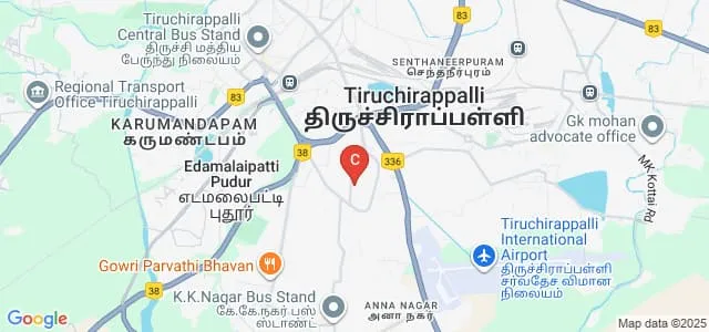 Government Law College, Tiruchirappalli Map