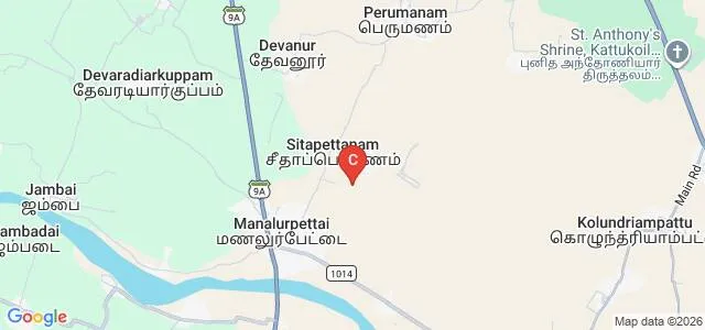 Vignesh College of Education, Tiruvannamalai Map