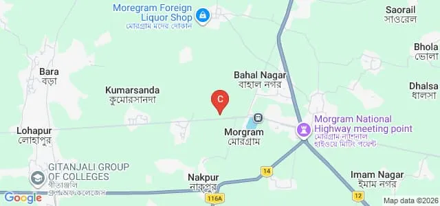 Toshani College of Education, Birbhum Map
