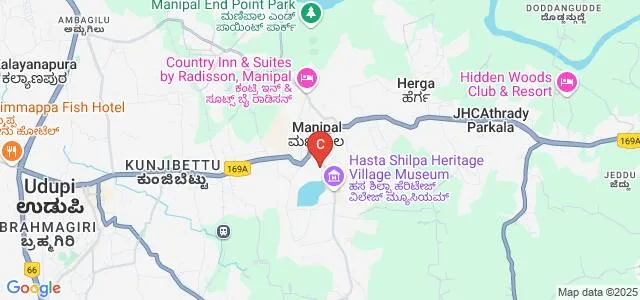 HPR College of Nursing, Udupi Map