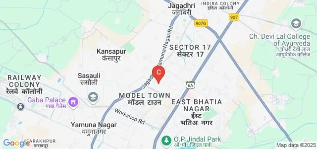 TDTR DAV Institute of Physiotherapy and Rehabilitation, Yamunanagar Map
