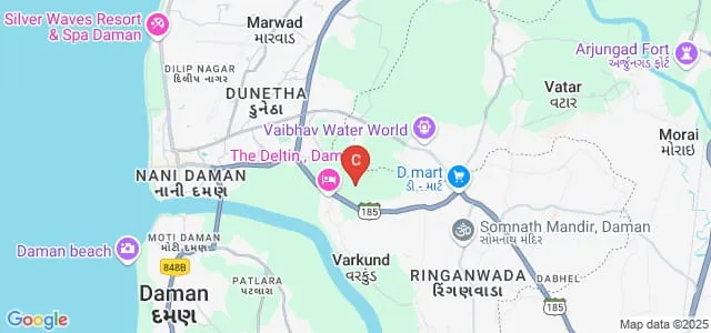 National Institute of Fashion Technology, Daman Map