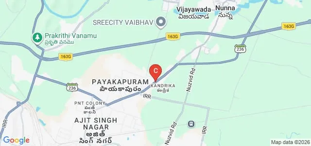 Vijaya College of Physical Education, Vijayawada Map