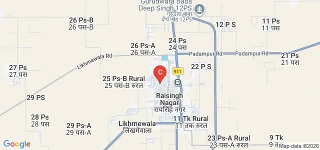 DAV Teacher Training College, Sri Ganganagar Map