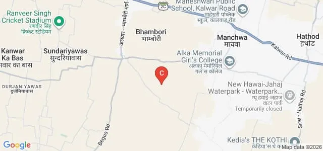 Lokesh Teacher Training College, Machwa Map