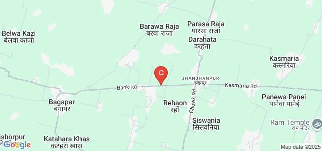 Mata Rani Rumali Devi Mahila Mahavidyalaya, Maharajganj Map