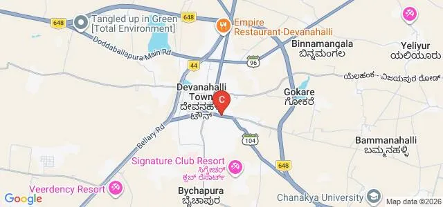 Government Tool Room and Training Centre, Devanahalli Map
