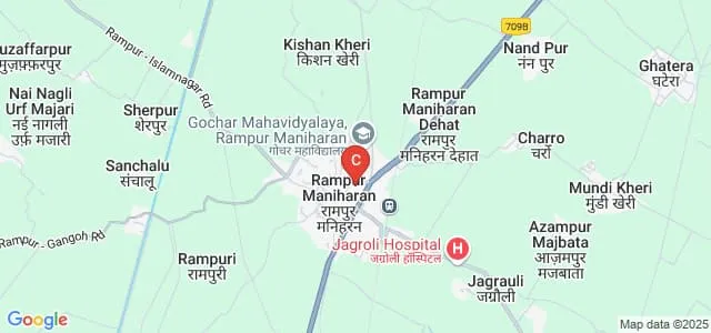 Gochar Mahavidyalaya, Saharanpur Map