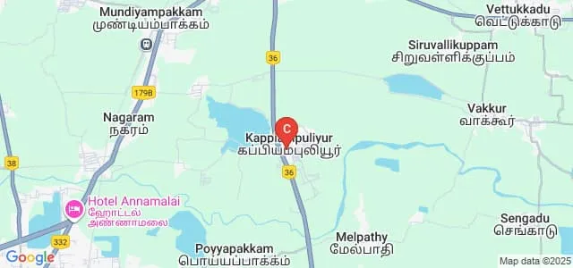 SIGA College of Management and Computer Science, Villupuram Map