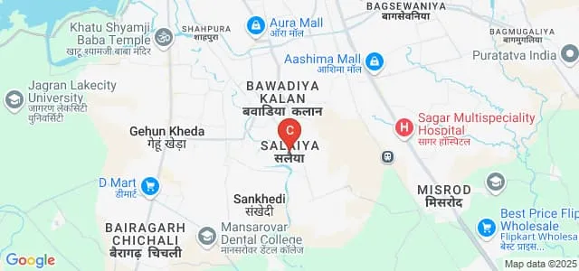 Rajeev Gandhi Proudyogiki Mahavidyalaya, Bhopal Map
