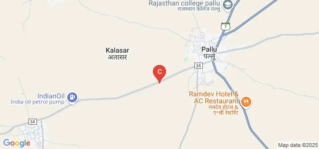 Ambika College, Pallu Map