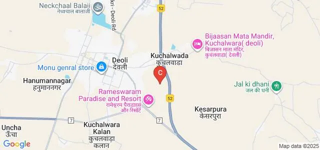 Aryan Mukul Polytechnic College, Tonk Map