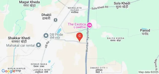 RN Kapoor Memorial Homoeopathic Hospital and Medical College, Indore Map