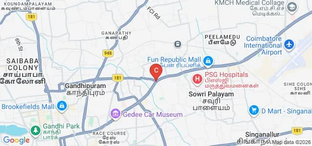 Sri Ramakrishna College of Arts and Science, Coimbatore Map