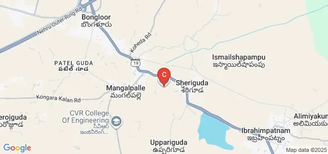 Sri Indu College of Engineering and Technology, Ibrahimpatnam Map