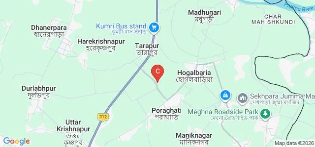 Mahatma Primary Teachers Training Institute, Nadia Map