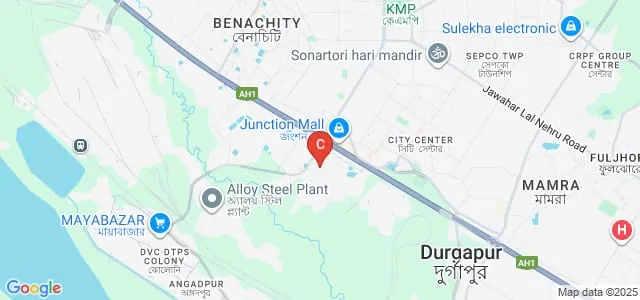 The New Horizons Institute of Technology, Durgapur Map