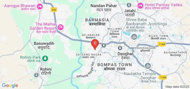 AS College, Deoghar Map