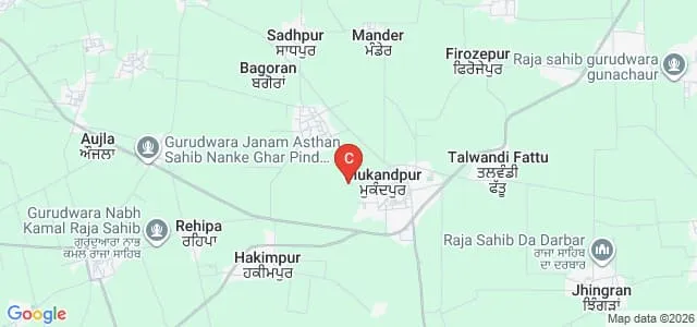 Amardeep Singh Shergill Memorial College, Mukandpur Map