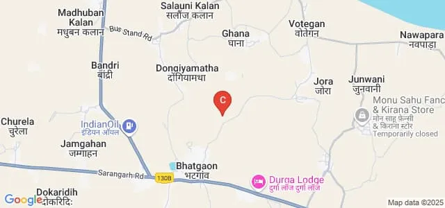 Government Rajmahant Nayandas Mahilang College, Bhatgaon Map