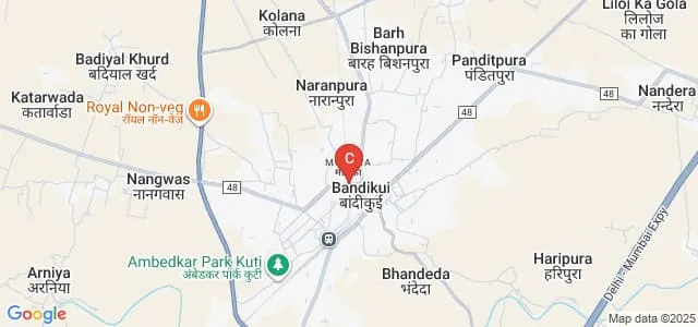 Mahila Mahavidyalaya, Dausa Map