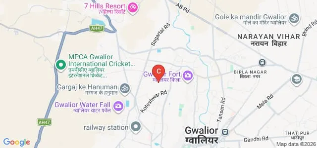 IC College of Education, Gwalior Map