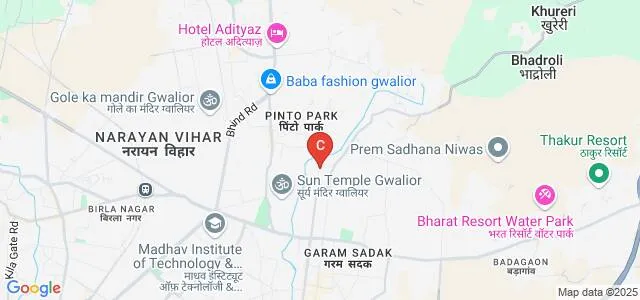 Government Shyamlal Pandviya PG College, Morar Map