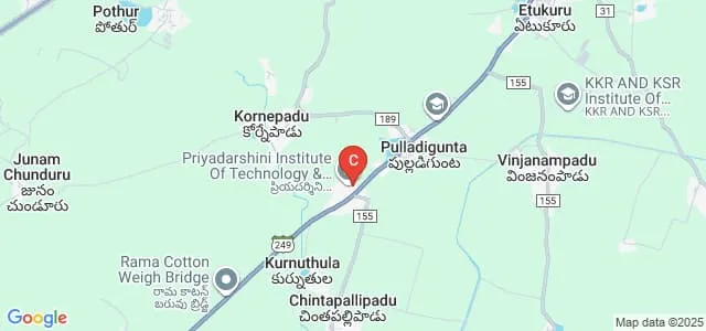 Don Bosco PG College, Guntur Map