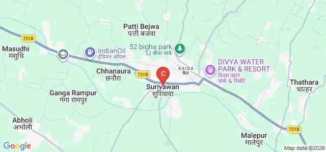 Shri Ghanshyam Dubey Mahavidyalaya, Bhadohi Map