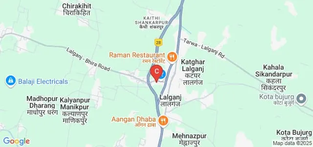 Sri Krishna Geeta Rashtriya Mahavidyalaya, Lalganj Map