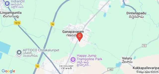 Sri Chundi Ranganayakulu Engineering College, Guntur Map